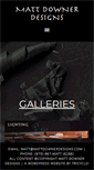 Mobile Screenshot of mattdownerdesigns.com